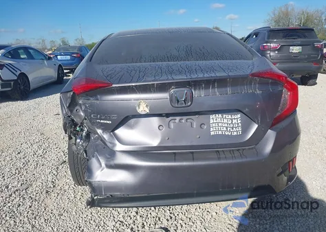 2016 Honda Civic Ex из США, поврежденный, VIN 19XFC2F71GE234392